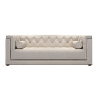 Hotel lobby sofa in Classic design of light grey fabric cushion for 3 set Lounge sofa from Shenzhen to USA furniture supplier