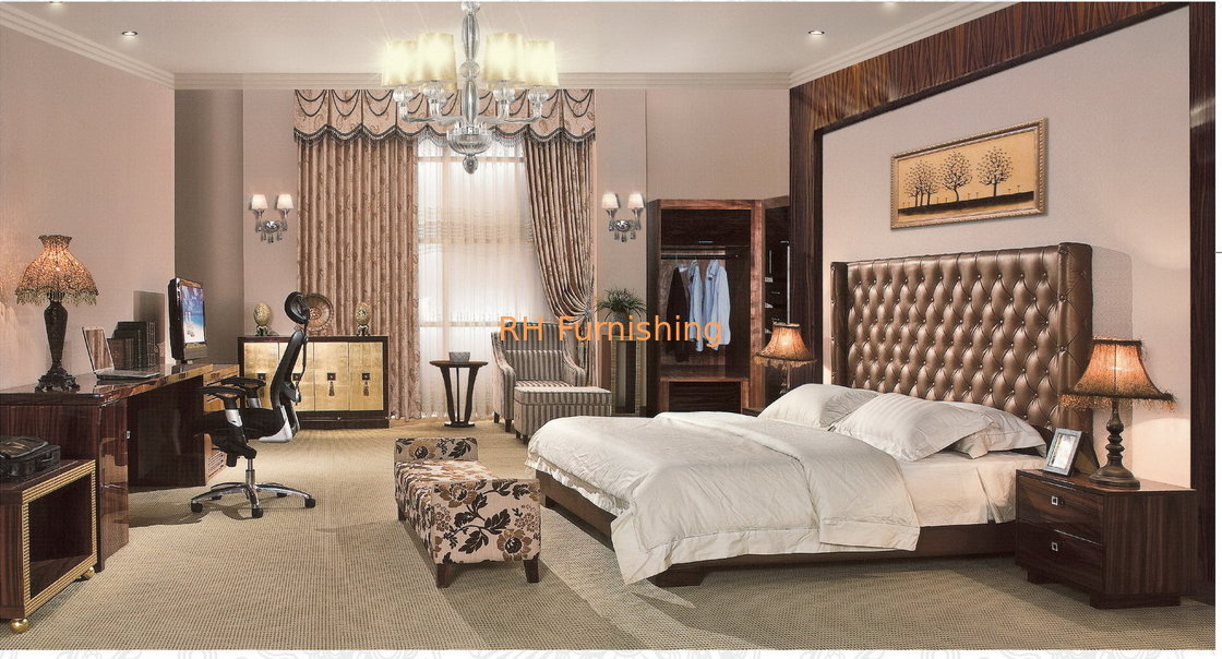Modern Hotel Bedroom Furniture,Standard Single Room Furniture SR-009 supplier