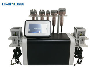 6 In 1 Lipo Diode Laser Pads Ultrasonic Cavitation Radio Frequency Machine supplier