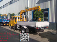 Isuzu 600p Hot Sale Truck-Mounted Cranes Xcmg Crane 3.2Tons