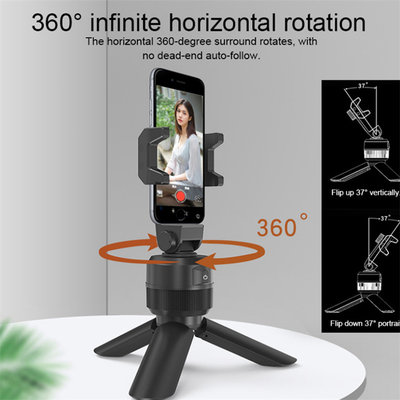 Handheld Gimbal with Tripod Tray Stabilizers Selfie Stick for Smartphone Automatic rotation and shockproof L08 Phone holder