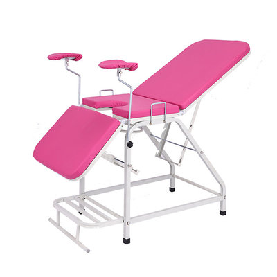 Steel coating gynecology bed for examination obstetric delivery table supplier