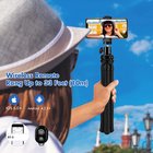 Phone Tripod Flexible Tripod for iPhone Camera with Wireless Remote and Universal Phone Mount, 360° Rotating Mini Tripod