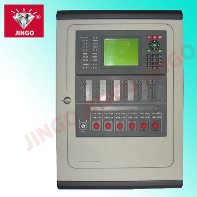China Addressable fire alarm systems 2 wire bus control panel SLC 1 loop supplier
