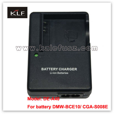 Camera charger DE-A40 for Panasonic camera battery S008E