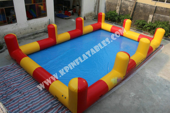 Inflatable pillar pool with water ball,inflatable pool with bubble ball supplier