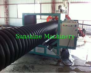 China hdpe/pe structure wall winding corrugated pipe making machine production line extrusion for sale supplier
