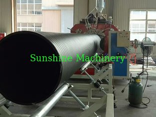 China YH plastic steel hollow wall winding pipe machine extrusion line production line for sale supplier