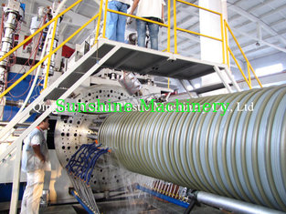 China excellent quality reasonable price pe/hdpe krah/carat pipe/tube production line extrusion machine making for sale supplier