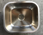 WY-4439 small size stainless steel undermount sink for project