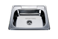 Malaysia  Hot Sale bathroom portable sink Single Bowl Stainless Steel