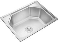 60*45CM plating deep bowl single kitchen sink stainless steel 201