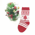 Christmas Knitted Stocking Decorative Christmas Accessory Reindeer Snowflake Patterns
