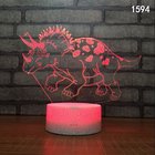 Dinosaur Smart Touch 3D LED 7 Colors Change Night light  wholesales in China