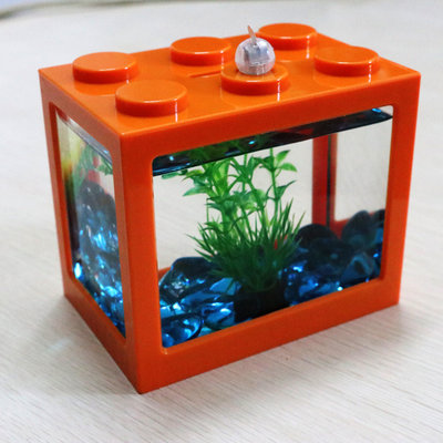Acrylic Mini Fish Tank for Home and Office Aquarium Fish Tank 100% Brand New Aquariums
