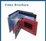 High End Business Lcd Greeting Card Logo Printed With Flash Memory Card