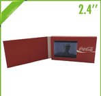 Multi style 2.4inch Pocket Video Brochure Card with Magnetic switch