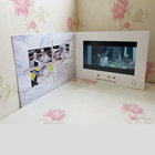 High Resolution Lcd Promotional Video Card , 2.4" 4.3" 5" Lcd Screen Card