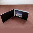 5" HD Lcd Video Business Cards Magnetic Switch Digital Catalogue For Promotion