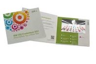 OEM ODM Promotional Video Postcard Mailer Custom Design Environmental Friendly