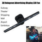 High Resolution 3d Hologram Advertising 3D Naked Eye LED Fan Holographic Display