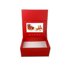 Hot wood Material and Business Gift use video box with 5 inch tft lcd module