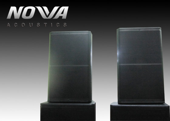 China Indoor Two Way Nightclub Speaker Systems Powerful With Textured Finish supplier