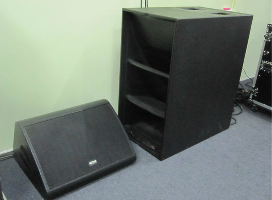 China 18 Inch Single subwoofer Professional Portable Outdoor Sound System 120 dB For Live Performance supplier