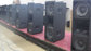 High Power Line Array Sound System For Concert And Outdoors , Black Color supplier
