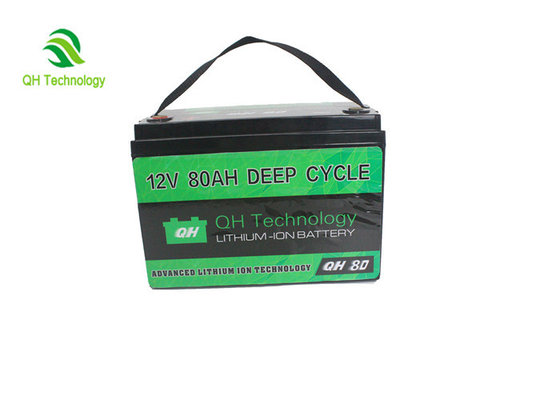 China Light Weight 12V 80AH LFP Battery Pack For Air Quality Monitoring , Mobile Information Communication supplier
