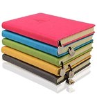 a5 fabric cover candy color bulk new notebook with elastic band,a4 hardcover custom print exercise book