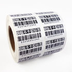 produce custom logo roll bardcode stickers and labels,fancy design bardcode sticker double layer label sticker