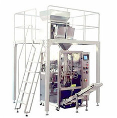 China Full automatic vertical bag packing machine automatic granule packaging; vibration feeder supplier