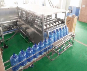 China QGF 300-900 20 Liter Jar Automatic Pure Mineral Barrel Water 5 Gallons Filling Machine , Bottling Plant supplier