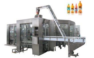 China Pet Bottle Fruit Juice Production Line / Juice Filling Machine Natural fruit juice filling production line supplier