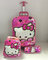 Hot  sale  6D  Hello Kitty   Children luggage 3 pcs supplier