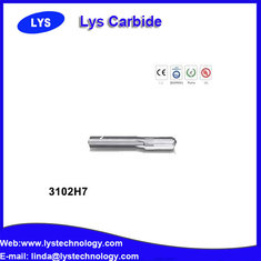 China solid carbide reamer with straight shank and straight flute 3102H7 supplier