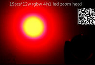 best selling 19pcs*15w rgbw 4in1 led zoom wash head light new stage lights disco dj lamps