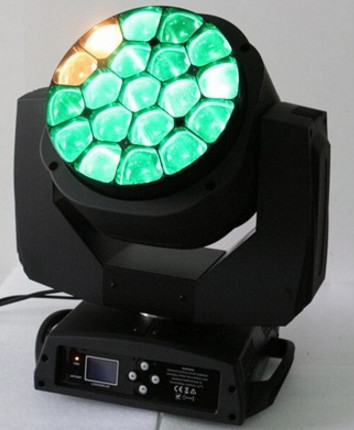19* 15w led bee eye led moving head/ professional stage lighting theatre lighting factory
