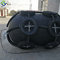 Pneumatic Rubber Fender with chain &amp; tire net with connection flanges quay fender fenders for ships supplier