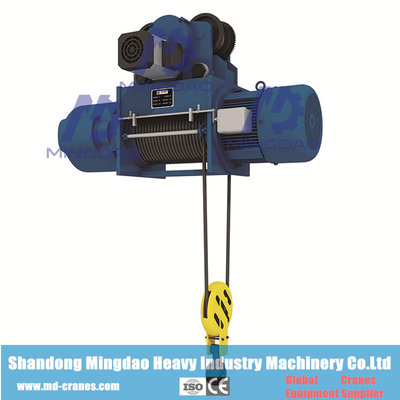 China Durable Using Time CD1 Model 10Ton Wire Rope Electric Hoist with Wireless Remote Control or Pendent Button Control supplier
