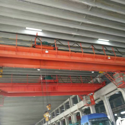 China World Widely Sold Wireless Radio Remote Control Double Girder Overhead Crane with Low Price supplier