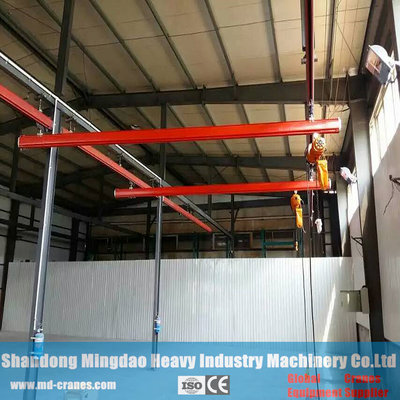 China 200kg 300kg 500kg Light Duty KBK Overhead Crane with Electric Chain Hoist supplier