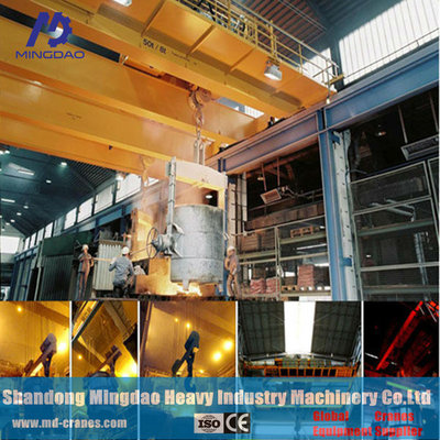 Metallurgy Crane Double Girder Overhead Casting Crane for Your Need supplier