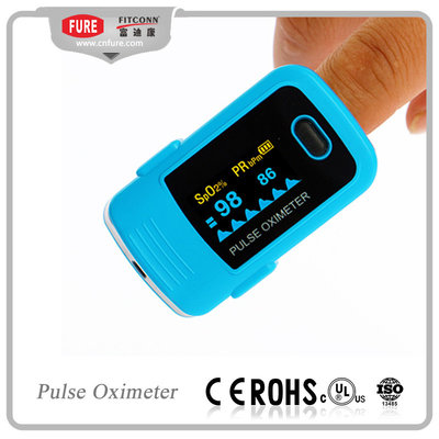 China Pressure Oxygen Finger Pulse Oximeter Oxymeter LED Blood SPO2 PR Monitor/blood oxygen monitor supplier