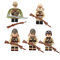 MOC military soldiers WW2 weapon accessories Japanese army mini figures compatible with legoinglys supplier