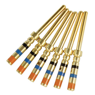 China Crimp Type Male Mil Spec Pins Contact Size 22 Wire Barrel Size 22D supplier