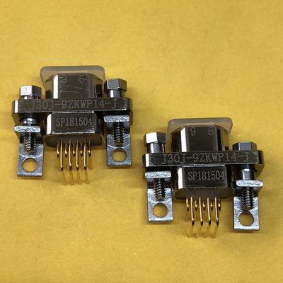 China PCB Mount Right Angle M83513 Connector Cadmium / Nickel Plated Metal Shell supplier