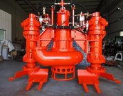 Professional Heavy Duty Submersible Pump , Submersible Drainage Pump For Dredging Ship