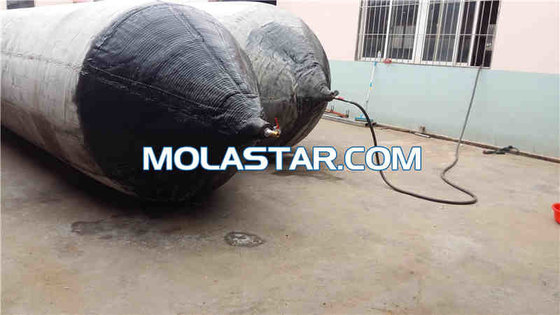 China Molastar Pneumatic Inflatable Floating Marine Rubber Fender supplier